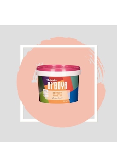 Bi Boya Ekonomik Mat İç Cephe Boyası 3.5 KG Nar Çiçeği