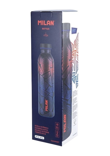 Mılan 643020ft Fıt Lacivert Paslanmaz İzotermal Matara 591ml