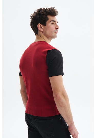 Arma Erkek Slim Fit Basic %100 Pamuk Triko Yelek K9kro0853 Bordo Arma Erkek Slim Fit Basic %100 Pamuk Triko Yelek K9kro0853 Bordo