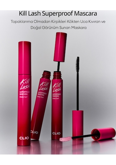Clio Kill Lash Superproof Mascara 010 Sharp Curl