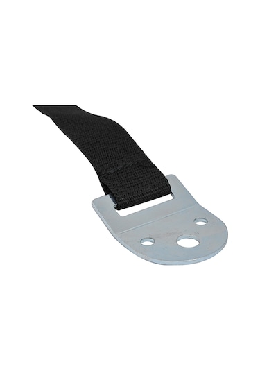 Portakal Safety Deprem Güvenliği Kayışı Metal Başlıklı Siyah 1 Adet - TSE Test Raporlu