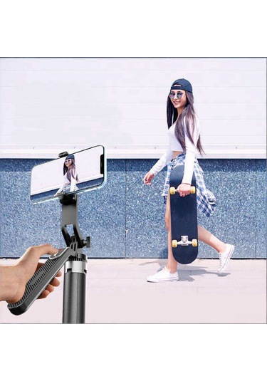 Çift Led Işıklı Youtube Haber Konferans, Sunum,eğitim Tripod Monopod Stabilizer
