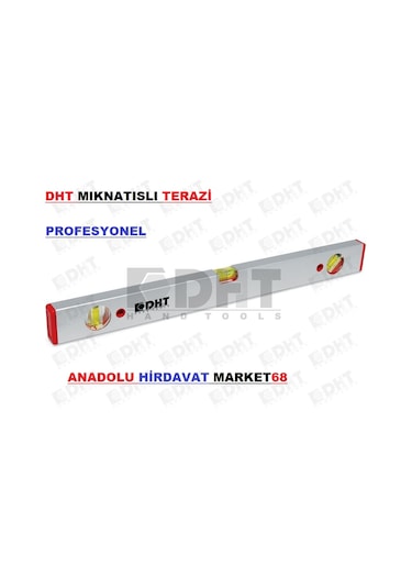Dht 80Cm Mıknatıslı Terazi Hassas Su Terazisi Alüminyum