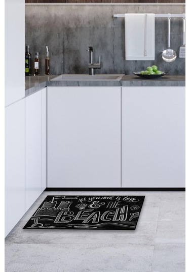 Beach İç Ve Dış Mekan Dekoratif Çok Amaçlı Kapı Önü Paspası