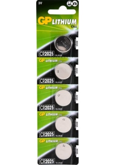 Gp Lıth.gpcr2025-7c5 Para Pili 3v 5li Kart 5570