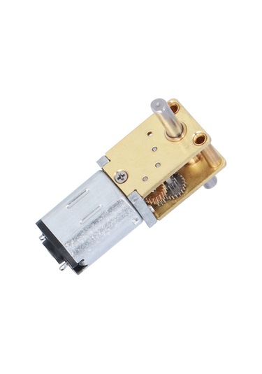 Dianziye 12v D Çapraz Metal Redüksiyon Motoru - Yüksek Dayanıklı, Düşük Gürültü - Dıy Robot Oyuncakları, Akıllı Oyuncaklar İçin 136 Devir/dakika