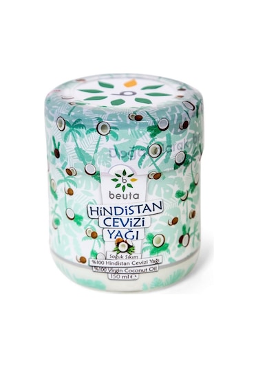 Beuta Hindistan Cevizi Yağı %100 Doğal Soğuk Sıkım 150 ML