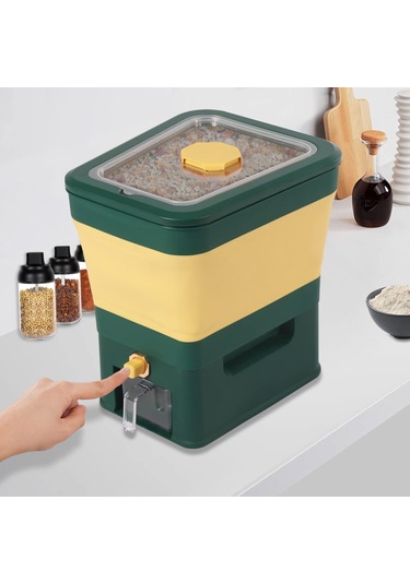 Gqiang Gıda Saklama Kapları, Katlanabilir 11,6 İla 26 Lb Pirinç