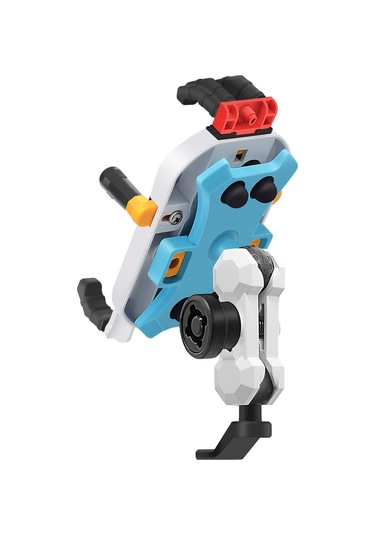 Wezone Motorsiklet Telefon Tutucu: Su Geçirmez, 360 Dönebilen, Hırsızlığa Karşı Koruma, 3.5-6.5 İnç Telefonlar İçin Siyah