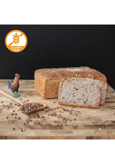 Ekşi Mayalı Karabuğday Ekmeği Sade 550 Gr