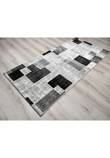 Tuğra Milano 1451 Siyah Halı Yolluk 100X200 Cm