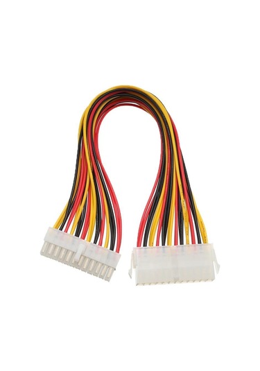 Primex Px-4983 Psu 24 Pin Power Uzatma Kablo, Power Supply 24 Pin Uzatıcı Ek Dişi Erkek Kablo