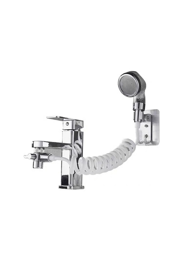 Cbtx El Tipi Geri Çekilebilir Şampuan Musluk Havzası Harici Duş Çok Renkli