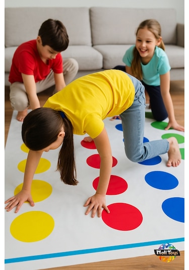 Twist Master Denge Oyunu Touch - Stop V2 Eğlenceli Dikkat Algı Hareket Aile Oyunu