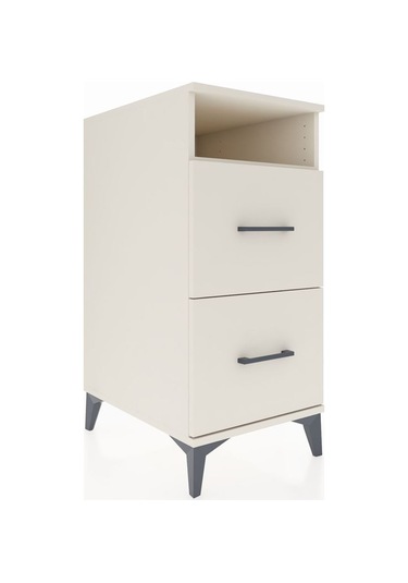 Kronos Komodin 2 Raflı Tek Çekmeceli Tek Kapaklı 44x59x96 Aytaşı-aytaşı Aytası