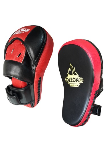 Leon Master Profesyonel Kick-boks Ve Muay Thai El Lapası Kırmızı
