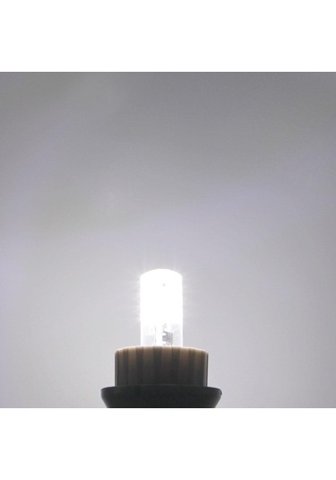 Beyaz 10 Adet/grup Silikon G4 3w 220v Led Ampul 64leds Smd 3014 Sıcak/soğuk Beyaz Işıklar Ev Kapalı Avize İçin 20w 30w Halojen Lambayı Değiştirin