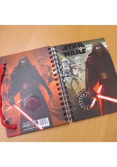 A5 Defter Star Wars Episode Vıı Kylo Ren &amp Troopers Çok Renkli
