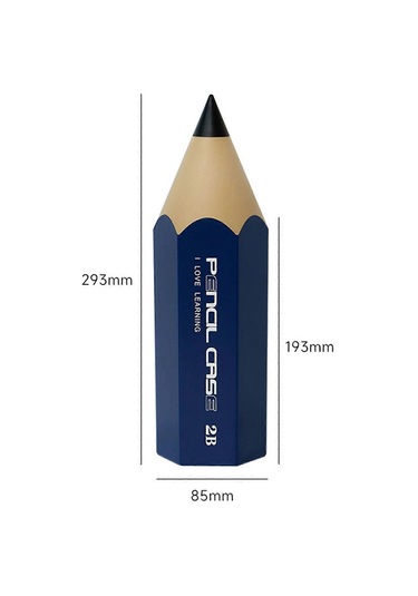 Ganzhoushop Benzersiz Kalem Şekilli Kalem Tutucu Masa Üstü Toz Geçirmez Masaüstü Düzenleyici Kılıf Makyaj Fırçaları Tutucu Fırça Depolama Contaigreen Çimen