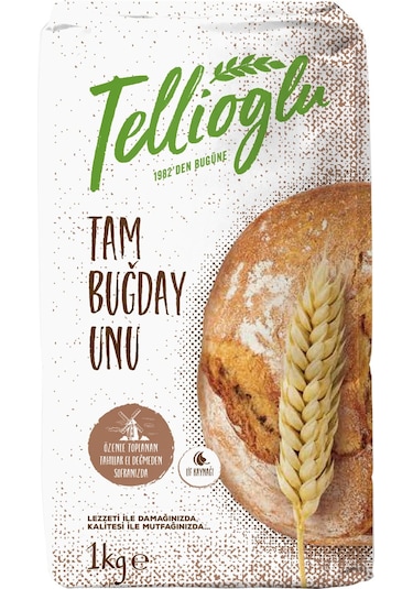 Tellioğlu Tam Buğday Unu 1 KG