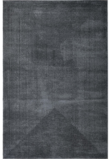 Pandora Yumuşak Peluş Shaggy Gri Çocuk Odası Oturma Odası Salon Mutfak Koridor Halısı Yolluk 1104o Koyu Gri