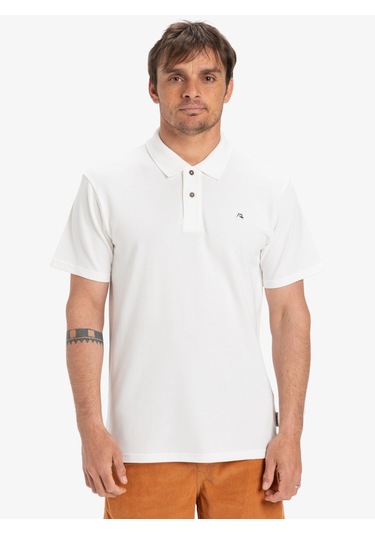 Quıksılver Snow Whıte Dna Polo Erkek Polo T-shırt Eqykt04362-wbk0 Beyaz