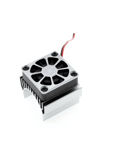 Dianziye Traxxas Trx-4/trx-6 G63 1/10 Tırmanma Arabaları İçin Bjm347 Motor Soğutma Fanı Gümüş, 4.8-11.1v