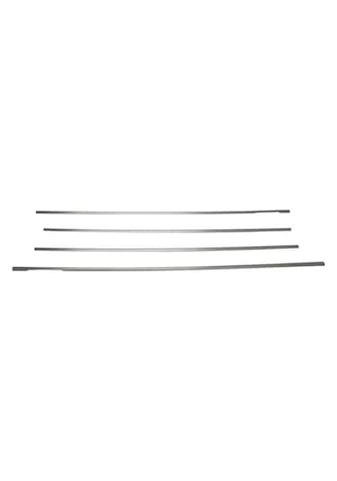 Vectra B Cam Çıtası 1995 - 2002 Krom 4 Parça Paslanmaz Çelik