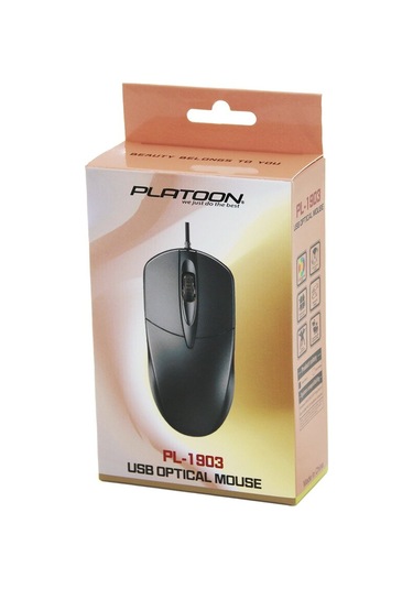 Platoon PL-1903 USB Kablolu Optik Mouse