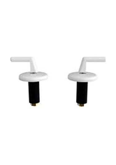 Klozet Kapak Menteşesi 2 Adet Üstten Sıkmalı Plastik