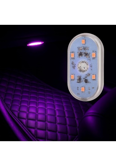 Led Atmosfer Işığı Usb Şarjlı, Araba Bagaj Torpido Aydınlatma