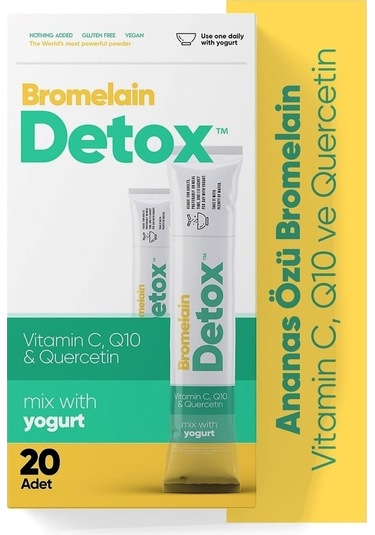 Bromelain Forte Detox 20 Adet