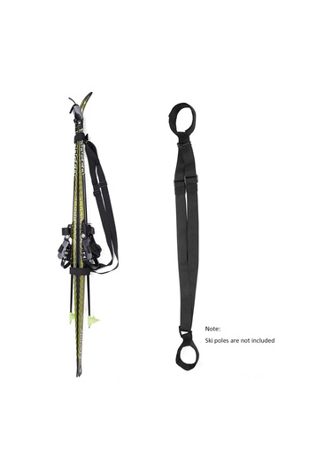 Geeksen Nylon Kayak Taşıma Kayışları: Çift Askılı, Melanjlı, Omuz Ve El Taşımı 240x3.8 Cm Siyah Siyah