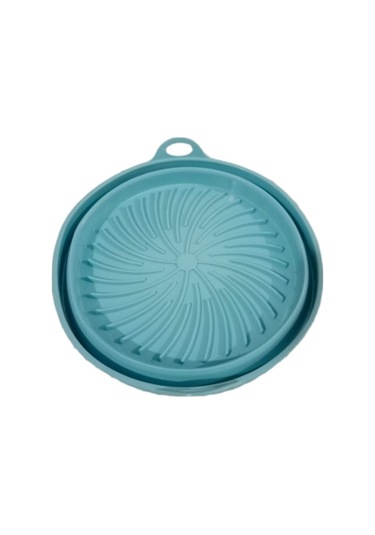 Katlanabilir Airfryer Pişirme Kabı Silikon Pişirme Seti 6 Litreye Kadar Tüm Cihazlara Uygun Turkuaz