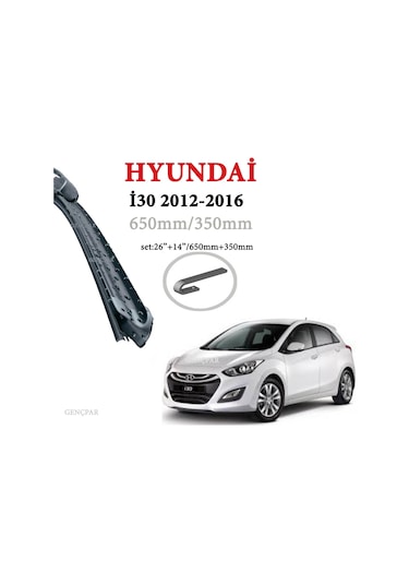 Hyundai İ30 Silecek Takımı 2012-2016 N11.430