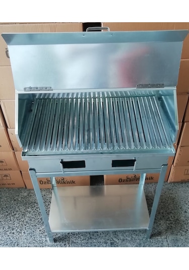 Davlumbazlı- Sehpalı-kömürlü Lüks Mangal