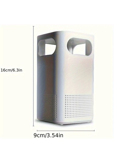 Honeybeeshop Beyaz 2025 Yeni Tak Çalıştır Hava Temizleyici Oda Araba Ve Yurtlar İçin Koku Duman Temizleme