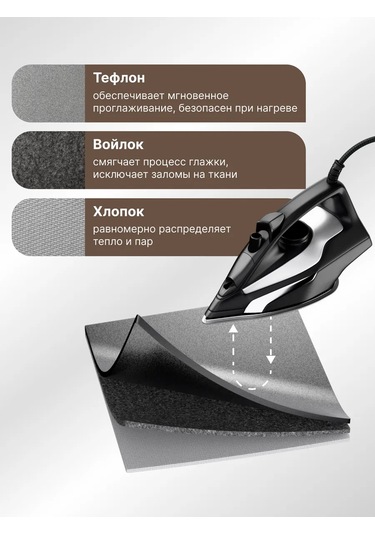 Holaf Lastikli Ütü Tahtası Kılıfı 120x40 314591399 Gri