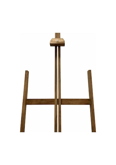 Ahşap Şovale Tekerlekli Kare Ayaklı H Tipi Boyalı Decolfin