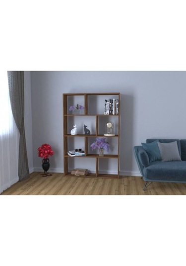 Plaid Kitaplık Ceviz