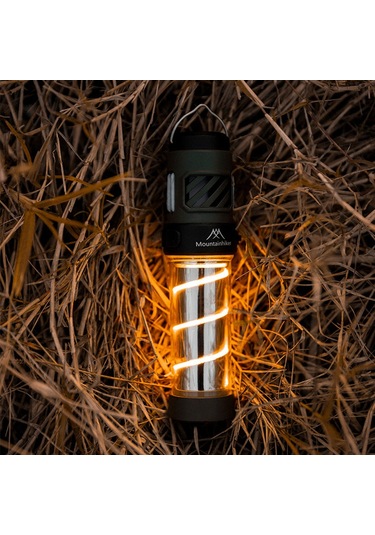 Mountainhiker Açık Kamp Çadır Işığı Balıkçılık Yürüyüş Lambası El Siyah