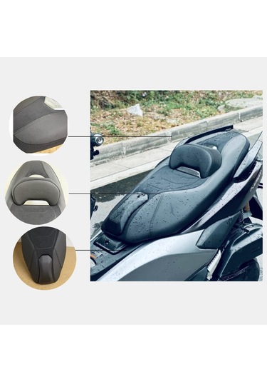 Hmapart Nmax Spor Koltuk 2017-2024 Krom Detay Siyah