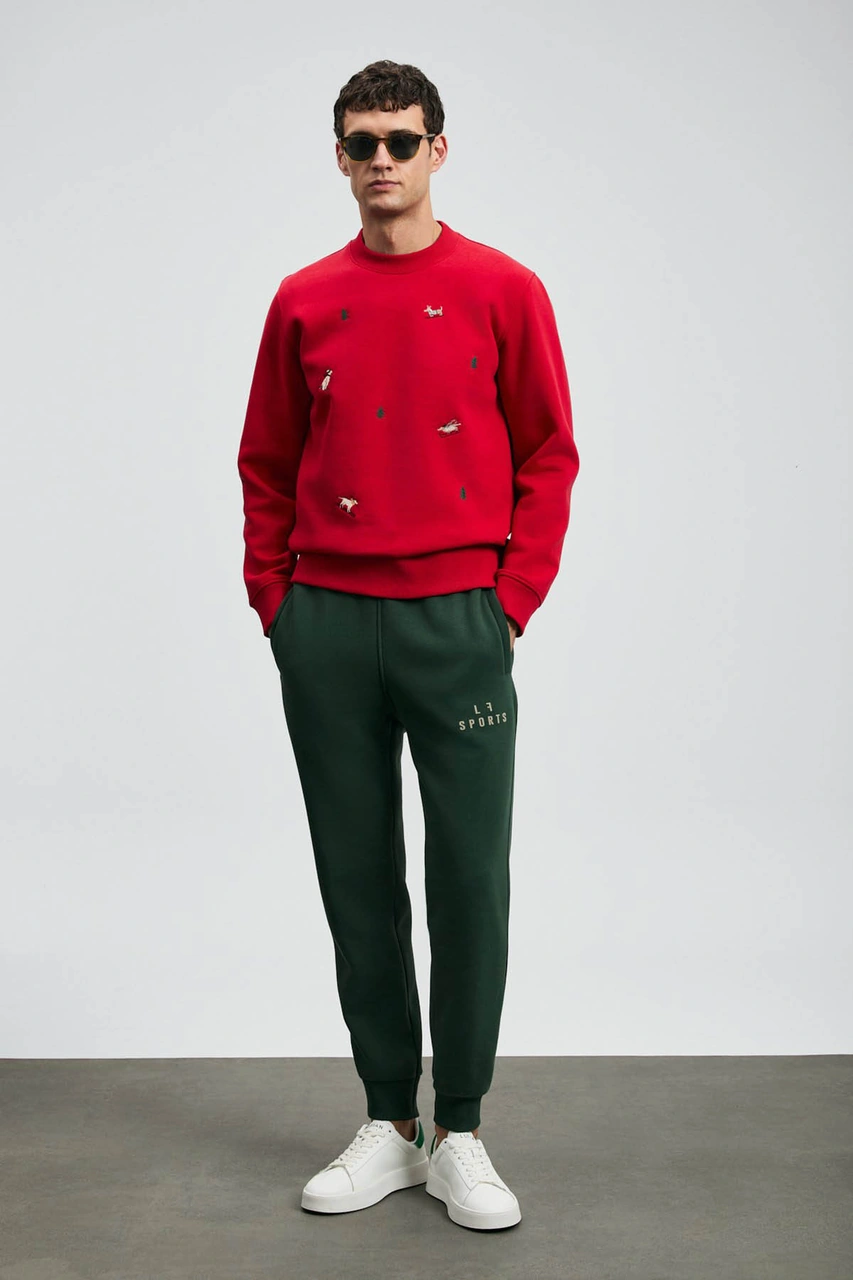 Lufian Beta Yeşil Erkek Eşofman Altı 112050080 Yeşil