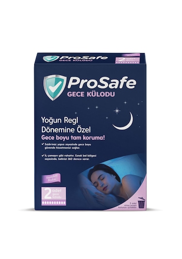 Prosafe Gece Külodu Yoğun Regl Dönemine Özel 10 Paket 20 Adet