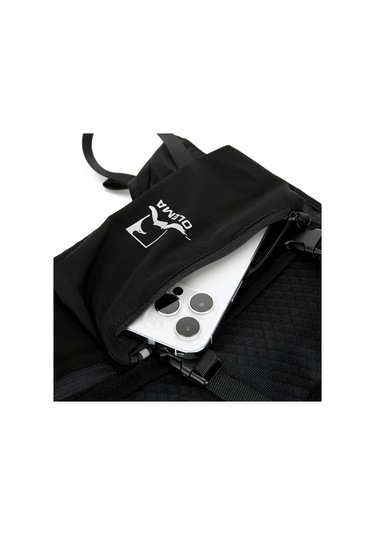 Willowhaven 1 Adet Olema Siyah Spor Koşu Bisiklet Sırt Çantası Nefes Alabilir Nylon Ayarlanabilir Askılı Hafif Katlanır Sırt Çantası Altın