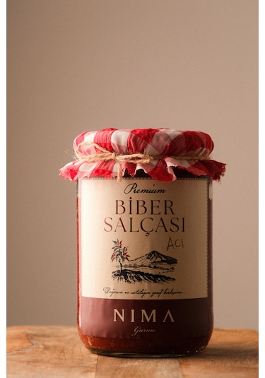 Nima Gurme Acı Biber Salçası 700 G