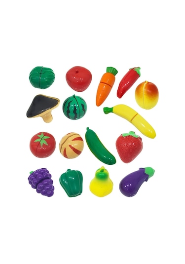 Birlik Oyuncak Kesilebilen Sebze Meyveler 41 Parça