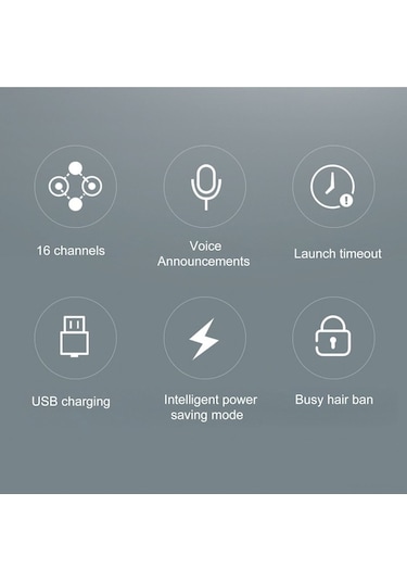 Jokmae Lenovo N7 Telsiz: 3-10 Km Menzil, 16 Kanal, Tek Tuş Frekans Ayarı, Engel Dayanıklı, 1700mah Pil, Siyah-mavi Avrupa Standardı