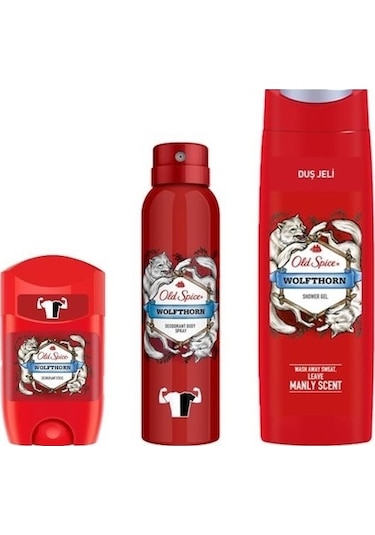 Old Spice Wolfthorn Erkek Bakım Seti