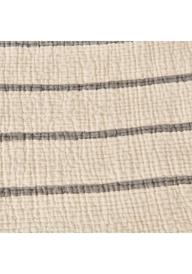 Evidea Soft Serena Çift Kişilik Yatak Örtüsü - Ekru / Antrasit - 230x250 Cm Ekru / Antrasit